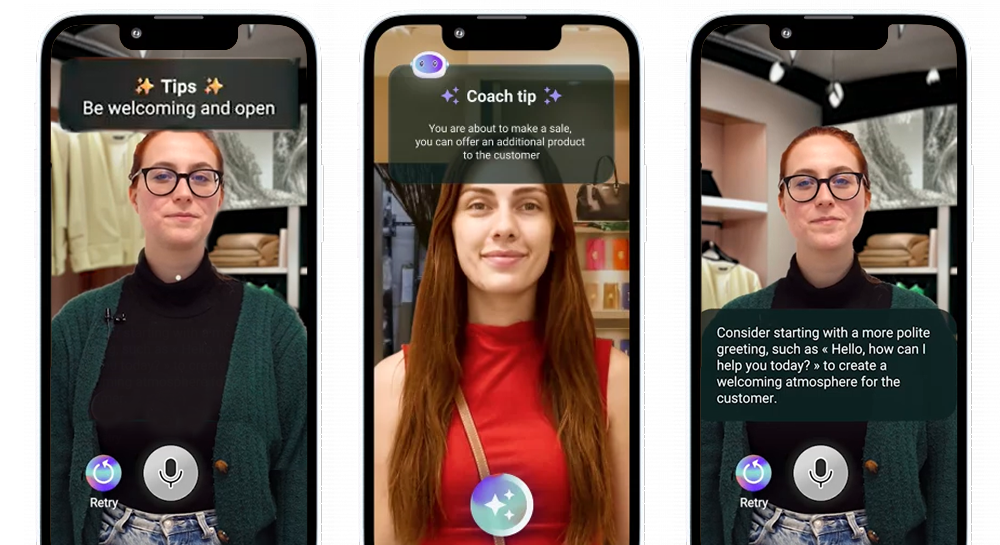 Real-Time Coaching with AI Feedback