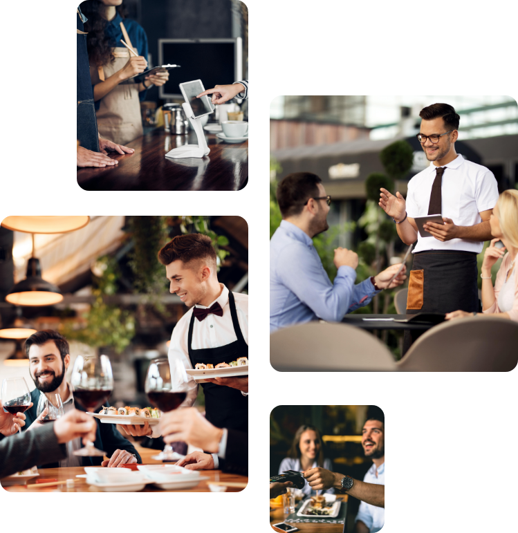 Restaurant Operations Collage