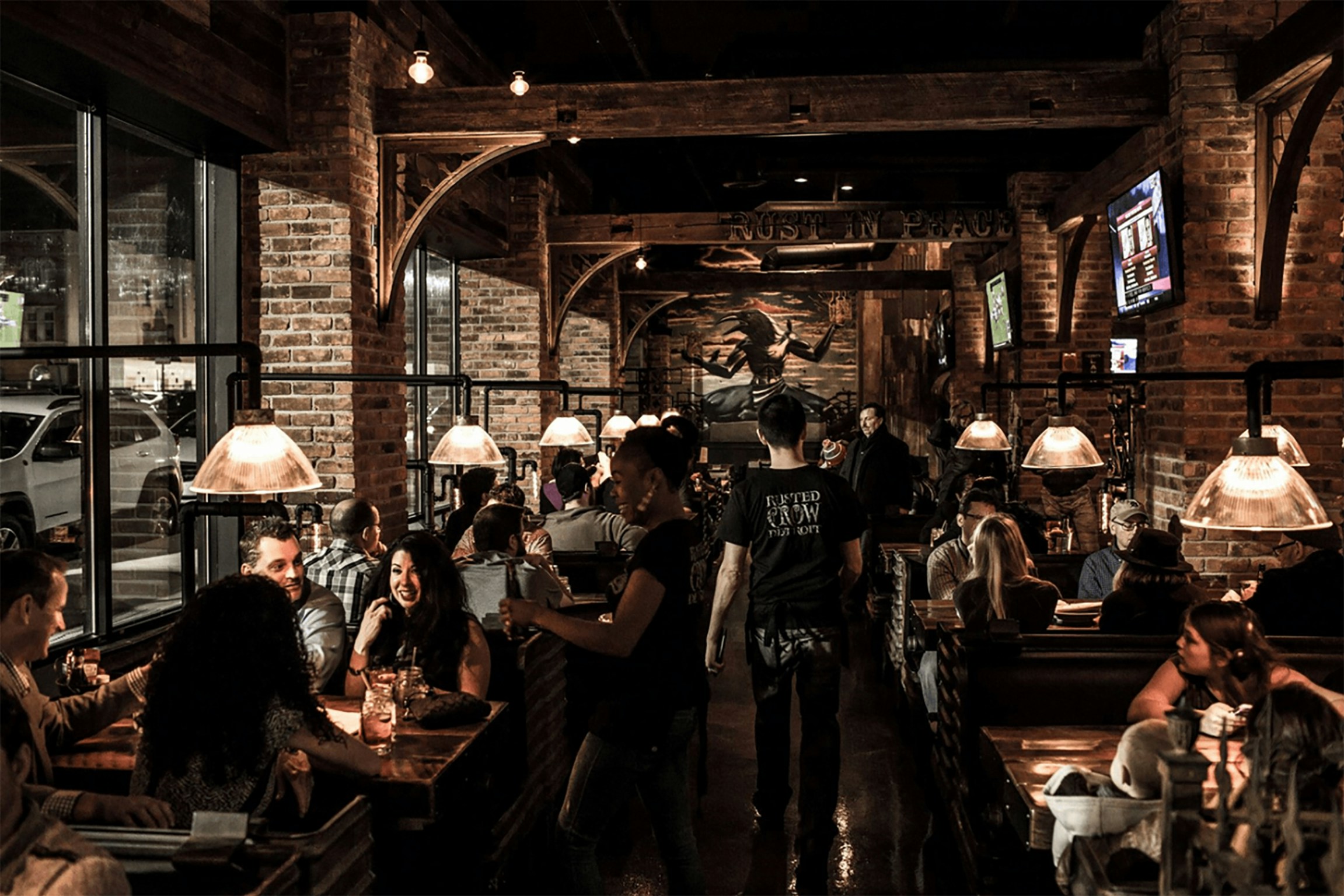 Busy restaurant