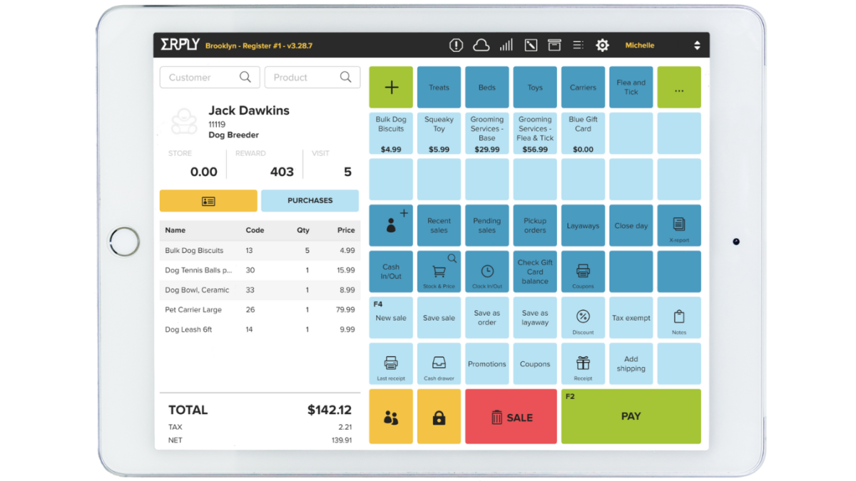 Retail POS - Point of Sale - ERPLY