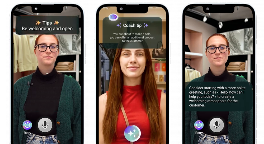 Real-Time Coaching with AI Feedback